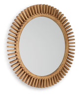 Tedwell Brown Accent Mirror - Ornate Home
