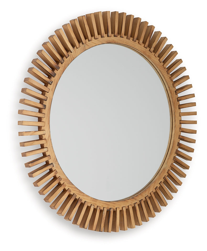 Tedwell Brown Accent Mirror - Ornate Home
