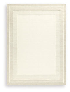 Teelgan Ivory/Tan Extra Large Rug - Ornate Home