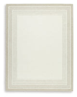 Teelgan Ivory/Tan Large Rug - Ornate Home