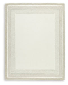 Teelgan Ivory/Tan Large Rug - Ornate Home