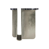 Tegan Black Forest/Shiny Nickel Side Table - Ornate Home