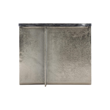 Tegan Black Forest/Shiny Nickel Side Table - Ornate Home