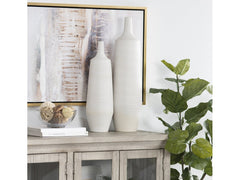 Tegan White Vase - Ornate Home