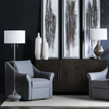 Tegan White Vase - Ornate Home