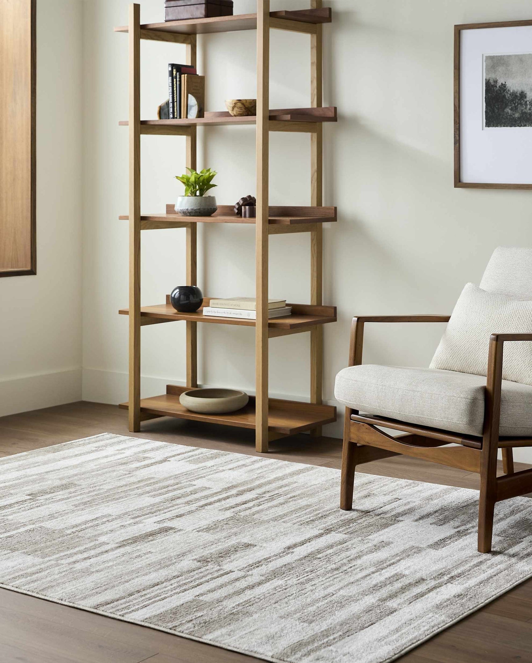Tehya Beige Area Rug - Ornate Home