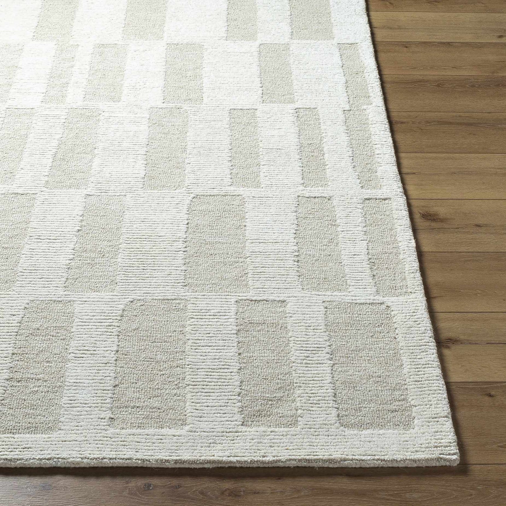 Teige Light Silver Area Rug - Ornate Home