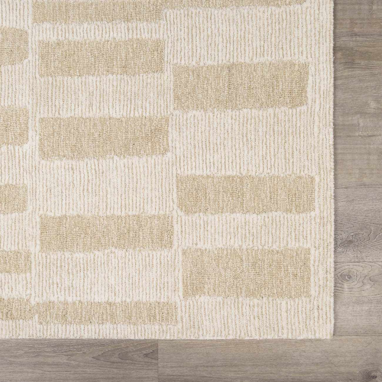 Teige Light Silver Area Rug - Ornate Home