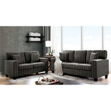 Tekir Black Loveseat - Ornate Home