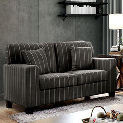Tekir Black Loveseat - Ornate Home