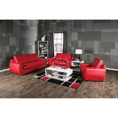Tekir Red Loveseat - Ornate Home