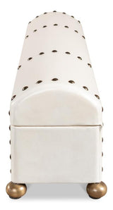 Telescope Ivory Leather Box - Ornate Home