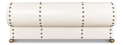 Telescope Ivory Leather Box - Ornate Home