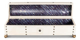 Telescope Ivory Leather Box - Ornate Home