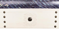 Telescope Ivory Leather Box - Ornate Home