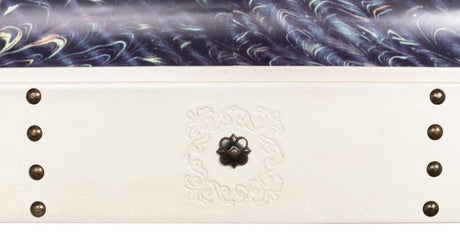 Telescope Ivory Leather Box - Ornate Home