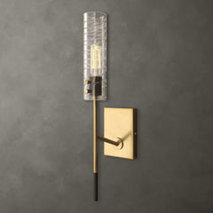 Telesto Brass 1 Light Sconce - Ornate Home