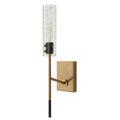 Telesto Brass 1 Light Sconce - Ornate Home