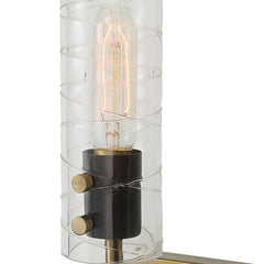 Telesto Brass 1 Light Sconce - Ornate Home