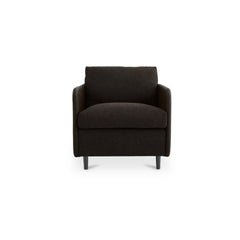 Teller Warm Black Accent Chair - Ornate Home