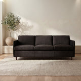 Teller Warm Black Sofa - Ornate Home