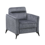Tellot Dark Gray Chair - Ornate Home