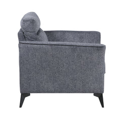 Tellot Dark Gray Chair - Ornate Home