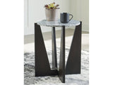 Tellrich Black/White Accent Table - Ornate Home