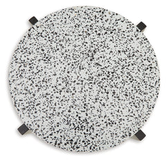 Tellrich Black/White Accent Table - Ornate Home