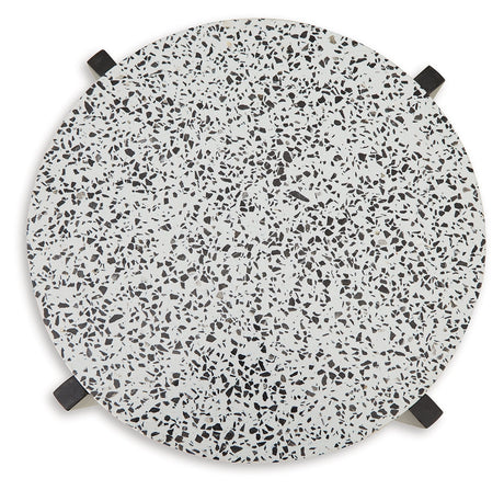 Tellrich Black/White Accent Table - Ornate Home
