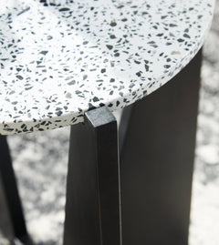 Tellrich Black/White Accent Table - Ornate Home