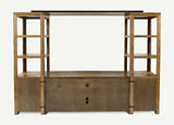 Telluride Brown Entertainment Wall - 60 Media Unit - Ornate Home