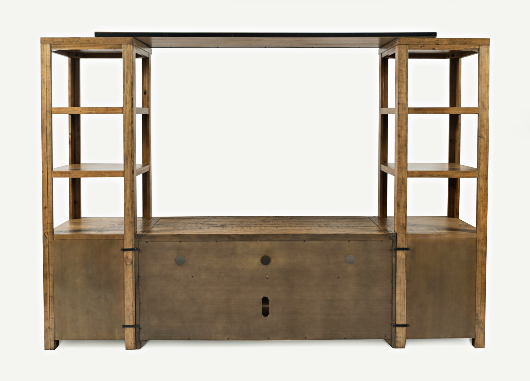 Telluride Brown Entertainment Wall - 60 Media Unit - Ornate Home