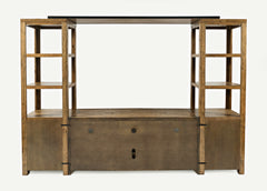 Telluride Brown Entertainment Wall - 60 Media Unit - Ornate Home