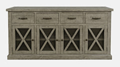 Telluride Driftwood 4 Drawer Sideboard - Ornate Home