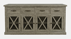 Telluride Driftwood 4 Drawer Sideboard - Ornate Home