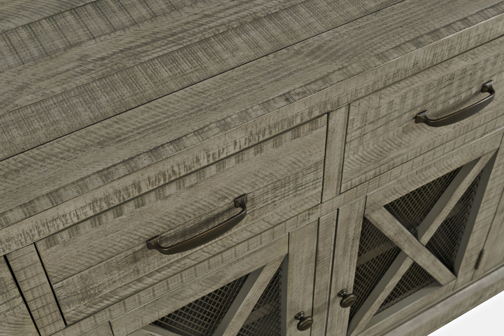 Telluride Driftwood 4 Drawer Sideboard - Ornate Home