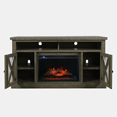 Telluride Driftwood 60 Fireplace with Logset - Ornate Home