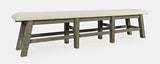 Telluride Driftwood 85 Dining Bench - Ornate Home