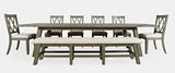 Telluride Driftwood 85 Dining Bench - Ornate Home
