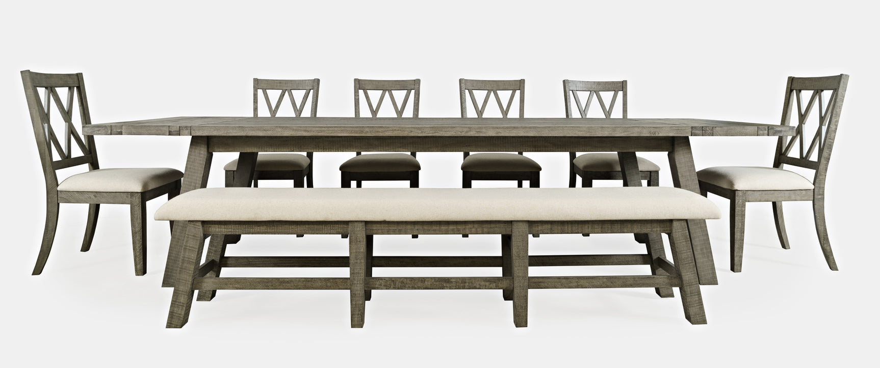 Telluride Driftwood 85 Dining Bench - Ornate Home