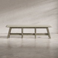 Telluride Driftwood Counter Bench - Ornate Home