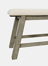 Telluride Driftwood Counter Bench - Ornate Home