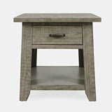 Telluride Driftwood End Table - Ornate Home