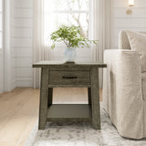 Telluride Driftwood End Table - Ornate Home