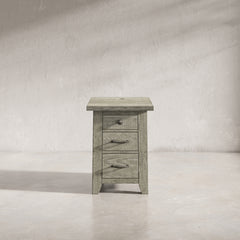 Telluride Driftwood Power Chairside Table - Ornate Home