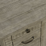 Telluride Driftwood Power Chairside Table - Ornate Home