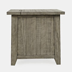 Telluride Driftwood Power Chairside Table - Ornate Home