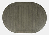 Telluride Driftwood Round Counter Dining Table w/ 4 Uph Stools - Ornate Home