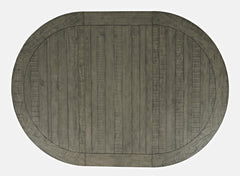 Telluride Driftwood Round Counter Dining Table w/ 4 Uph Stools - Ornate Home